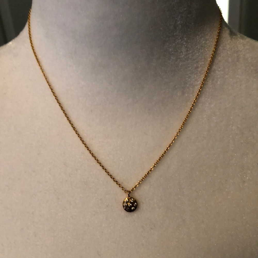 NWOT💥Gold overlay & CZ’s necklace